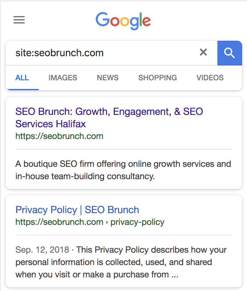 Site Colon Search Results SEO Brunch