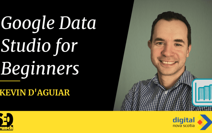 Google data studio for beginners with Kevin D'aguiar